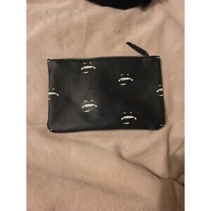 Ipsy Glam Bag October 2021 Black With Green Vampire Lips Brand New BAG ONLY